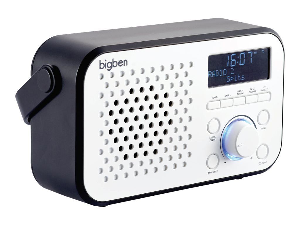 BigBen TR24DAB Portable DAB Radio - White