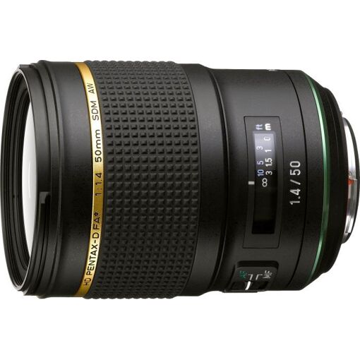 Objetivo Pentax HD DFA* 50 mm f/1.4 SDM AW Negro