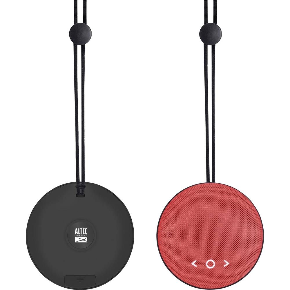 Altec Lansing Drop Max Bluetooth 4.2 Speaker, Red (ALTEC-AL-SNDBA12-001.141)