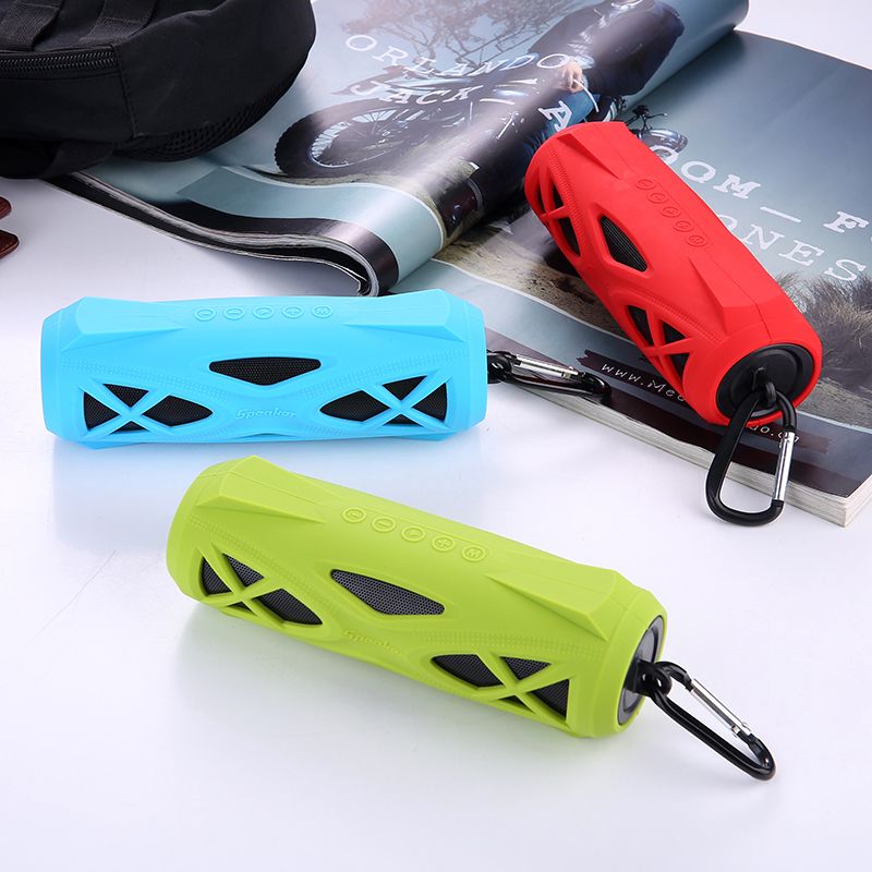 Favorever Mini Bluetooth Waterproof Speaker C17 for Sport and Outdoor - Blue