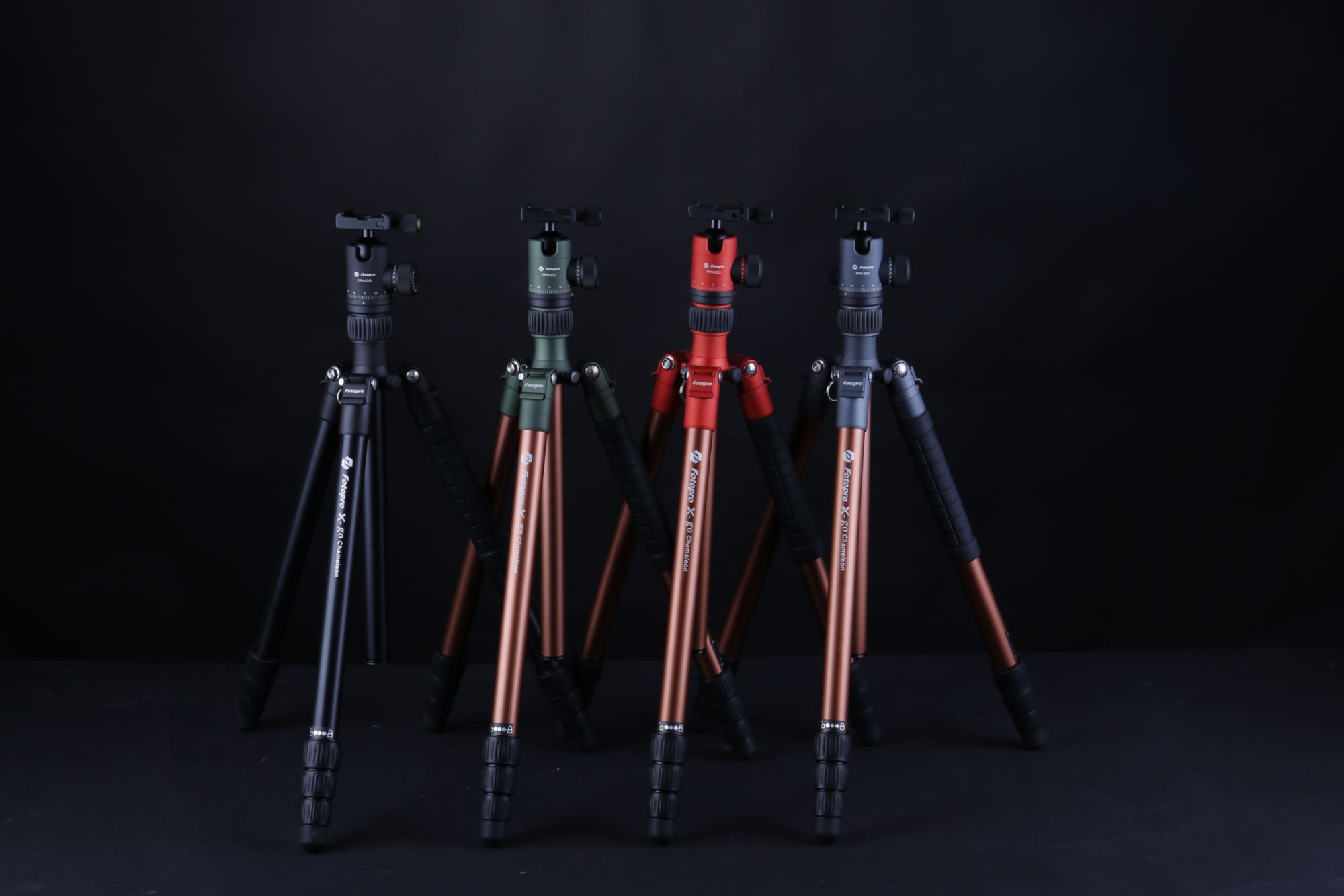 Fotopro X-Go Chameleon 4-Section Aluminum Tripod & Monopod