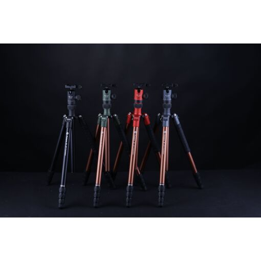 Tripie y monopie Fotopro X-Go Chameleon de aluminio de 4 secciones