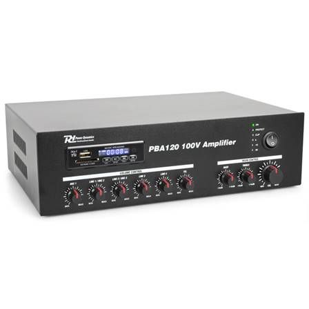 Amplificador Skytronic Power Dynamics PBA120 100V, 120W