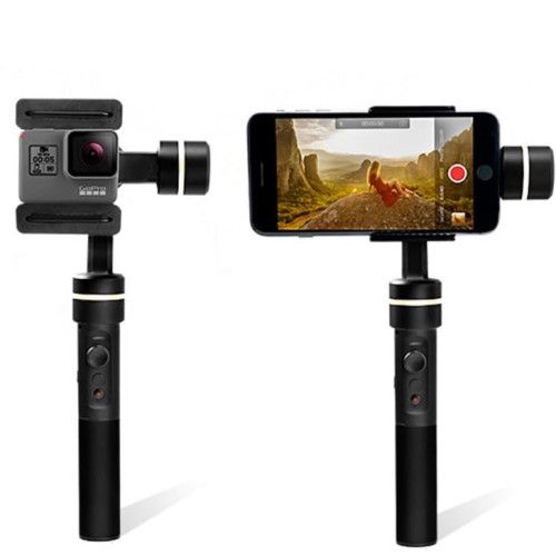 Feiyu Tech Motorized Stabilizer SPG for Smartphone or Action Cam, Black