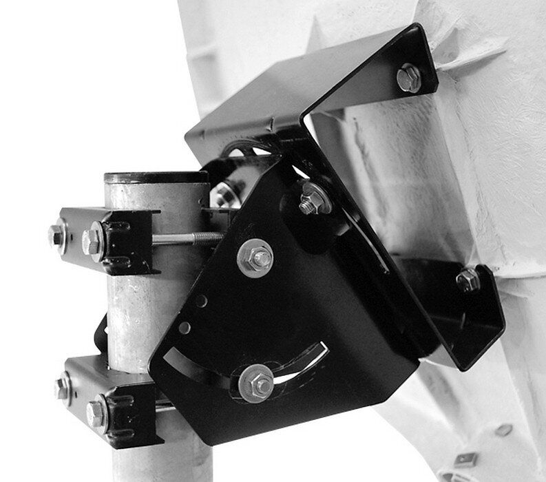 Compact Satellite Antenna + 4 LNB Supports - Big Bisat by Cahors