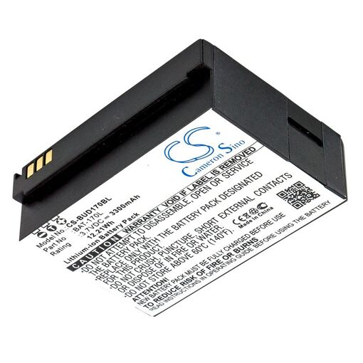 Batería Cameron Sino BAT-170L 3,7 V 3300 mAh Li-ión para Pidion BM-170, BM-170 Semirresistente