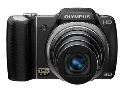 Olympus SZ-10 Digital Camera - Compact - 14MP - 18x Optical Zoom - Black