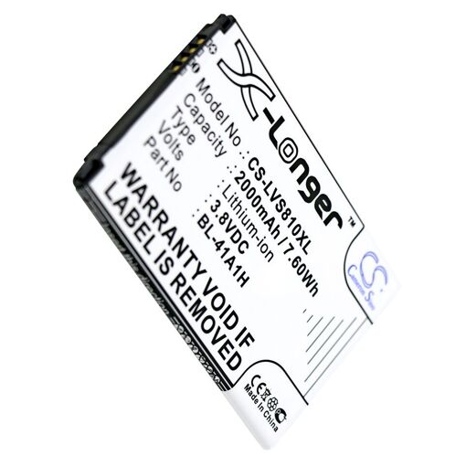 Batería LG Li-ión 3,8V 2000mAh / 7,60Wh tipo BL-41A1H, EAC62638301