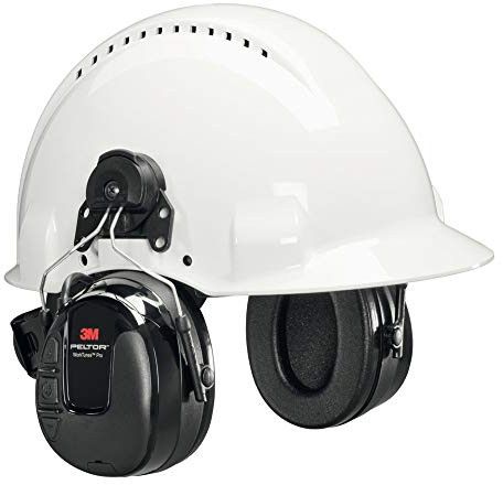 Radio FM 3M Peltor WorkTunes Pro, tapones para los oídos, negro