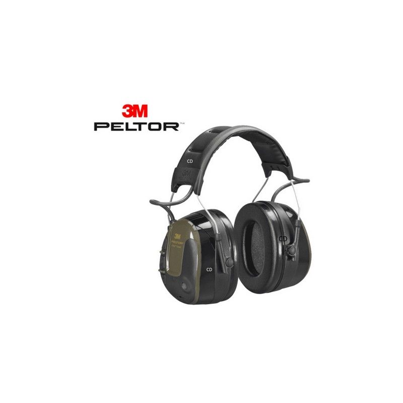 Casque audio 3M Peltor ProTac Hunter, vert