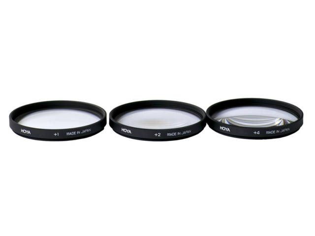 Hoya 46mm HMC Close-Up Filter Kit (+1, +2, +4)
