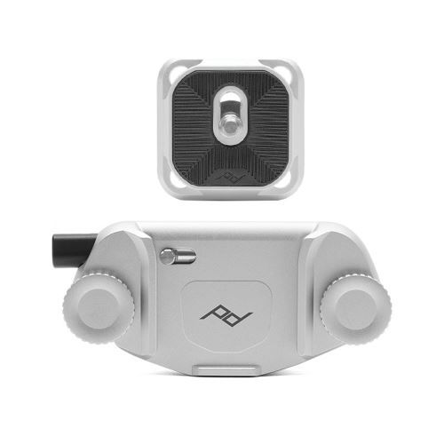 Peak-Design CPS3 Capture Camera Clip v3 Silver with Standard Plate