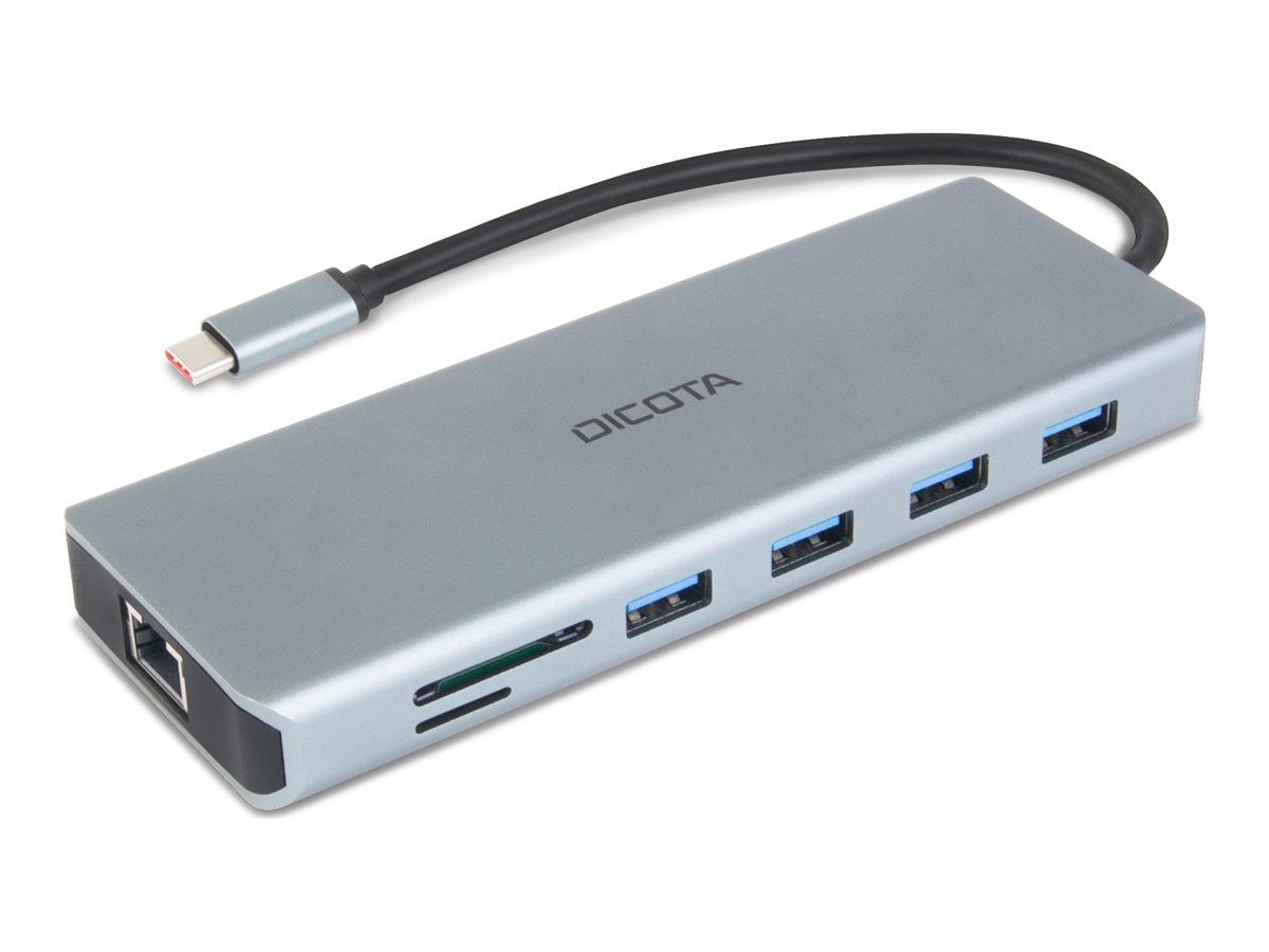 Dicota Docking Station - USB-C, DP, HDMI, 1GbE