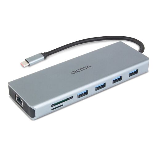 Station d'accueil Dicota - USB-C, DP, HDMI, 1 Gbit/s