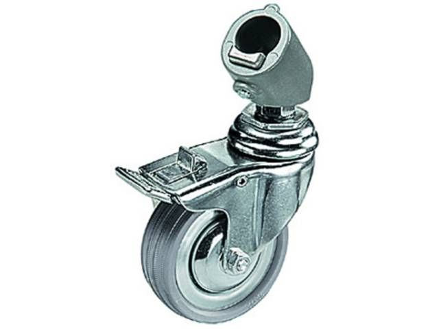 Manfrotto 110 3-Wheel Roller Set, 75mm Diameter with Brakes
