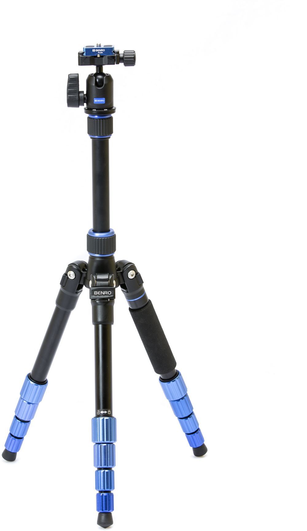 Kit de trípode BENRO Slim Travel de aluminio con cabezal N00