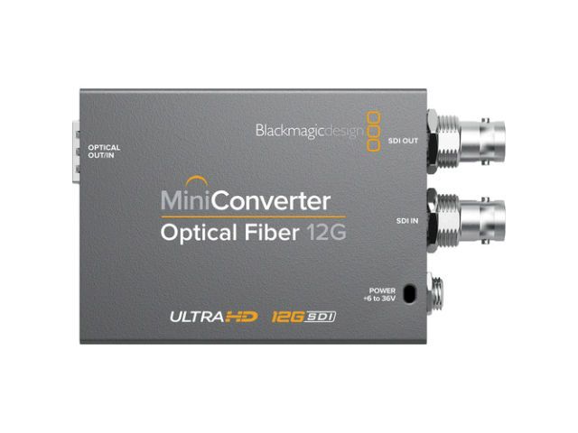 Blackmagic Design Mini Converter - Optical Fiber 12G