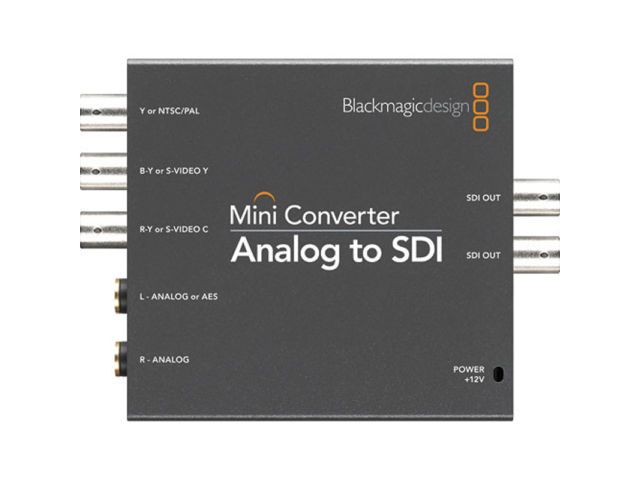 Convertisseur analogique vers SDI Blackmagic Design Mini