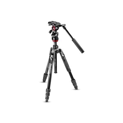 Manfrotto Befree Live Video Kit, Black Aluminium with Rotating Lock