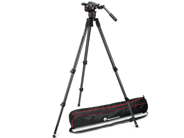 Manfrotto 535 Tripod Kit with Nitrotech N8 Video Head