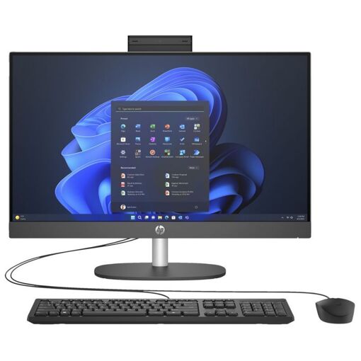 HP AIO 240 G10, Intel i5-1335U, 23.8' FHD 250nits AG, 8GB DDR4 3200, 512GB SSD, Intel Iris Xe, Windows 11 Pro, 3-Year OnSite, Black