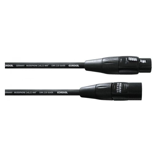 Câble de microphone Cordial XLR - 1,5 m