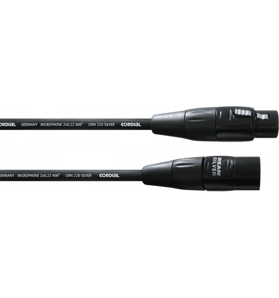 Cordial XLR Microphone Cable - 1.5m