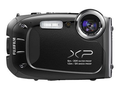 Fujifilm Compact Camera - 16.4MP - 5x Optical Zoom - Fujinon - Waterproof to 6m - Black