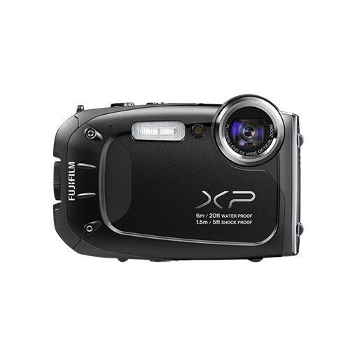 Cámara compacta Fujifilm - 16,4 MP - Zoom óptico 5x - Fujinon - Resistente al agua hasta 6 metros - Negro