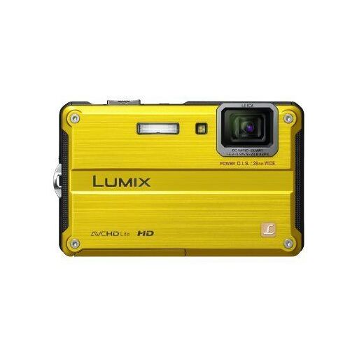 Panasonic Lumix DMC-FT2-Y - Cámara digital compacta - 14 MP - 720p - Zoom óptico 4,6x - Objetivo Leica - Resistente al agua hasta 10 metros - Amarillo