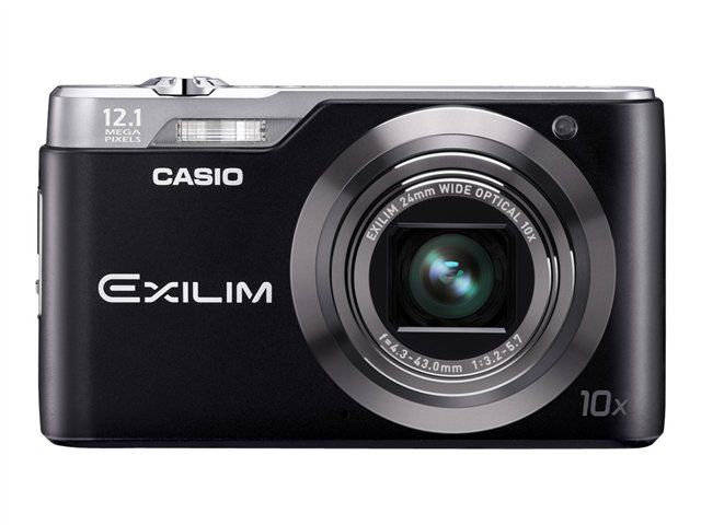 Casio EXILIM Hi-Zoom Digital Camera EX-H5 - 12.1MP Compact Camera - 10x Optical Zoom - 720p - Black