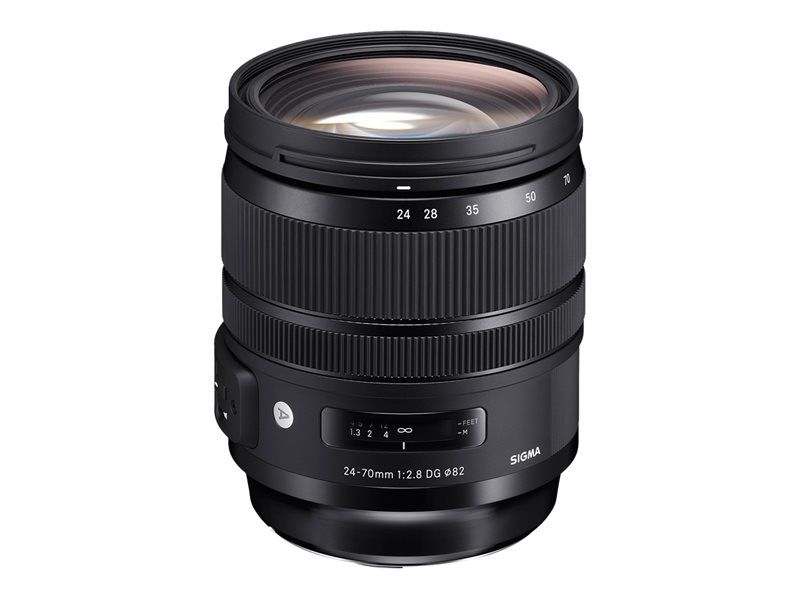 Sigma Art Zoom Lens - 24mm-70mm - f/2.8 DG OS HSM - Canon EF