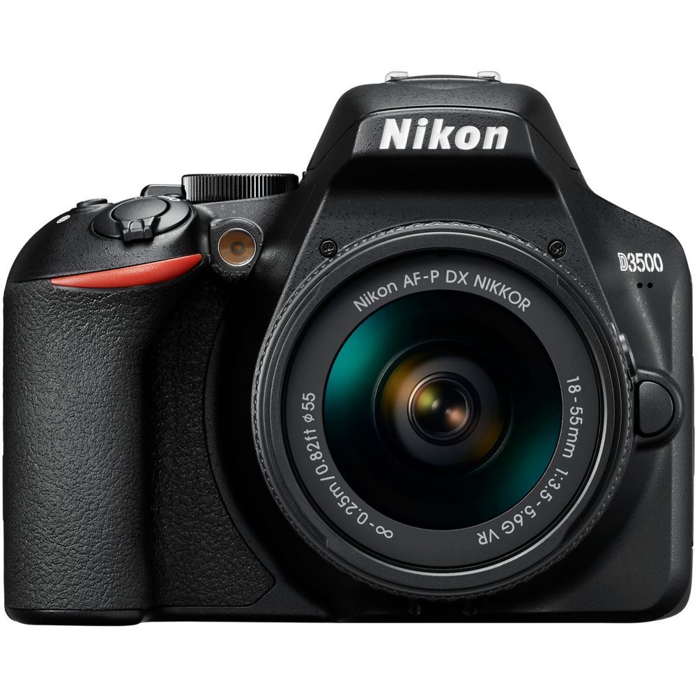 Nikon D3500 + AF-P DX 18-55mm VR Lens
