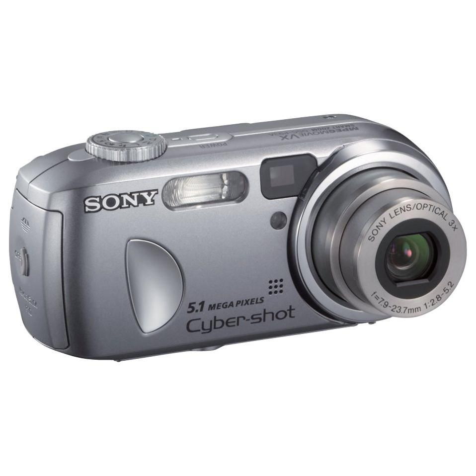 Sony CompactP93 Digital Camera - 5.1MP - 3x Optical Zoom