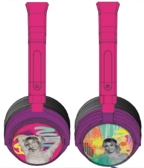Lexibook Violetta Wired Headphones with Arc Design - Violet