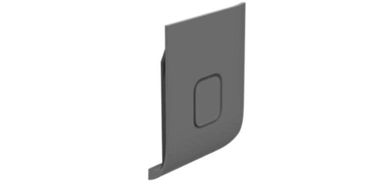 Gopro Replacement Door for Hero 7 Silver