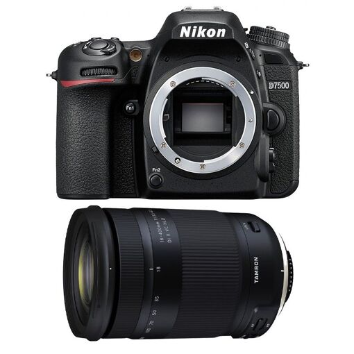 Nikon D7500 + Tamron 18-400 VC Garantie 3 ans