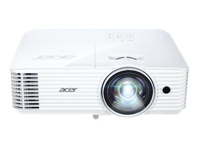 Acer S1286Hn - DLP Projector - 3D - 3500 Lumens - XGA (1024 x 768) - 4:3 - Short-throw Fixed Lens - LAN