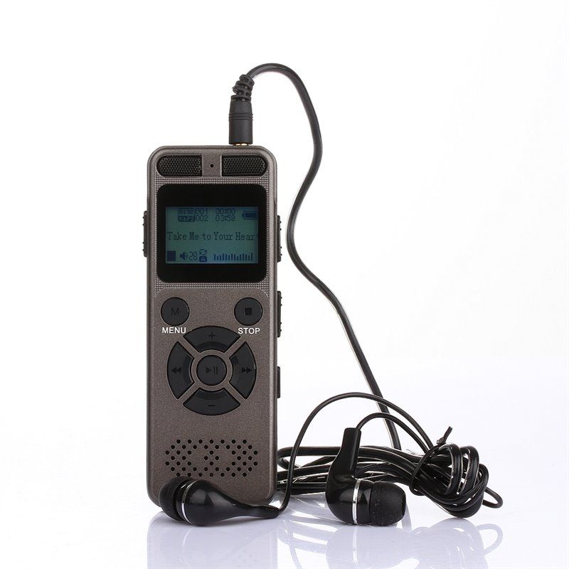 Zhisheng Digital Voice Recorder - Grey