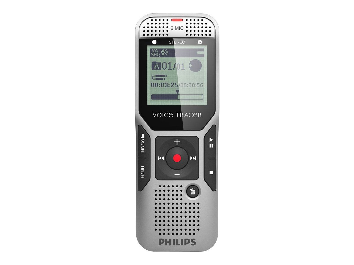 Philips Voice Tracer DVT1000 Digital Voice Recorder 2GB