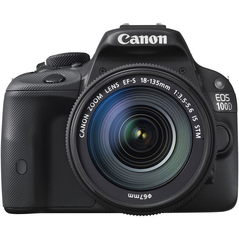Canon EOS 100D 18MP Digital SLR Camera + EF-S 18-135mm IS STM Lens Kit