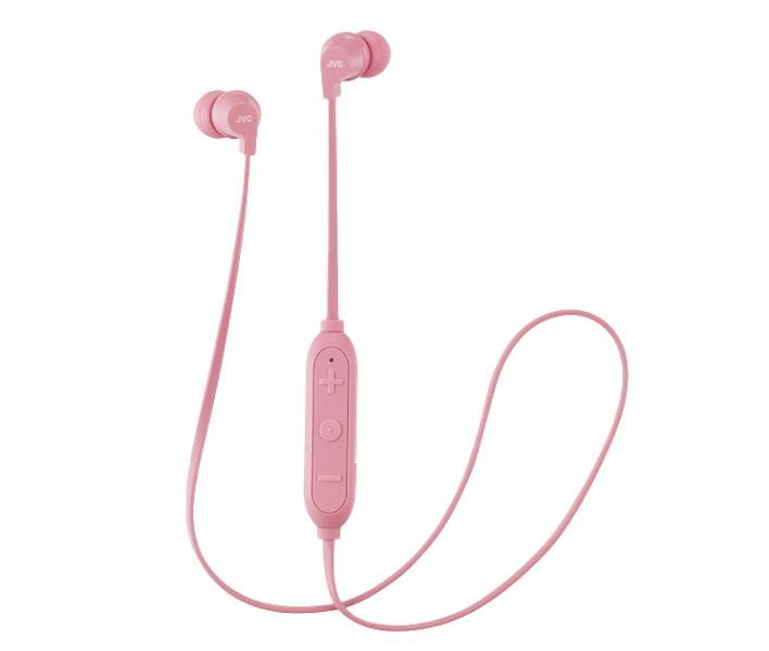 JVC HA-FX21BT-PE Bluetooth Earbuds with Remote
