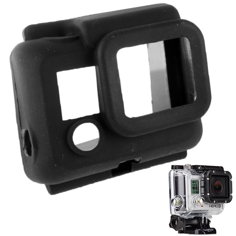 Allshopstock Protective Silicone Case for GoPro HERO3 (Black)