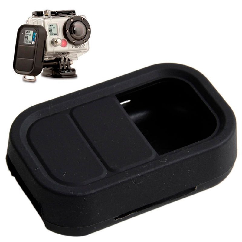 Étui protecteur en silicone TMC pour télécommande GoPro HERO4/3+ Wi-Fi (noir)