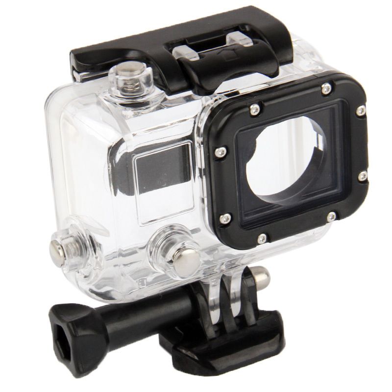 Étui protecteur imperméable Allshopstock pour caméra GoPro HERO3 (Noir et transparent)