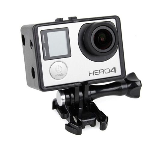 Étui de montage à cadre TMC pour GoPro HERO4/3+ / 3 (Noir)