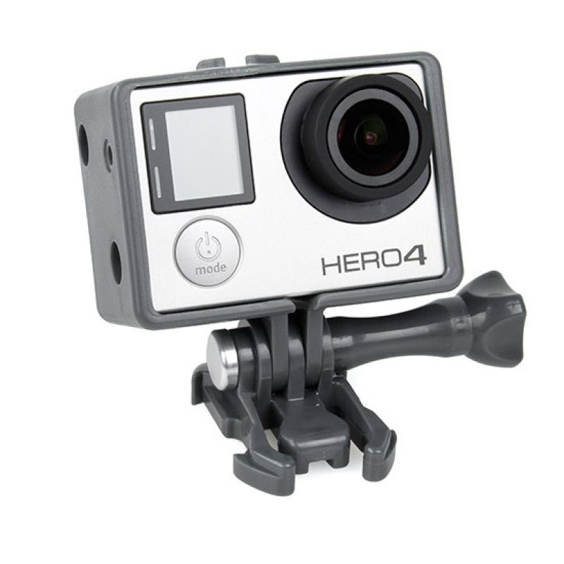 Étui de montage TMC pour GoPro HERO4 / 3+ / 3 (Gris)