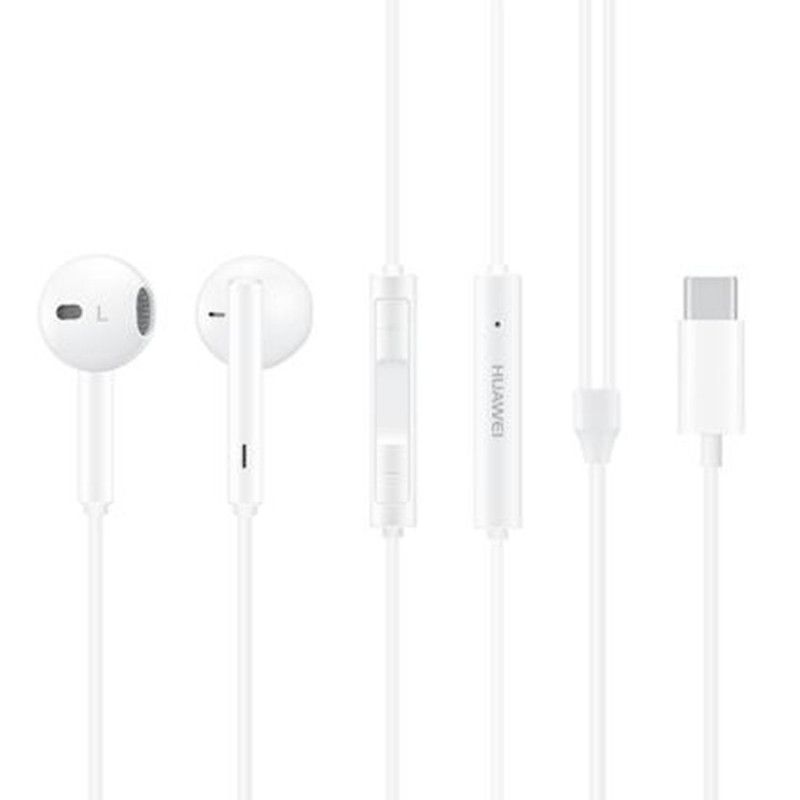 Wewoo In-Ear Headphones with Microphone for Huawei P20 Series, Mate 10 White