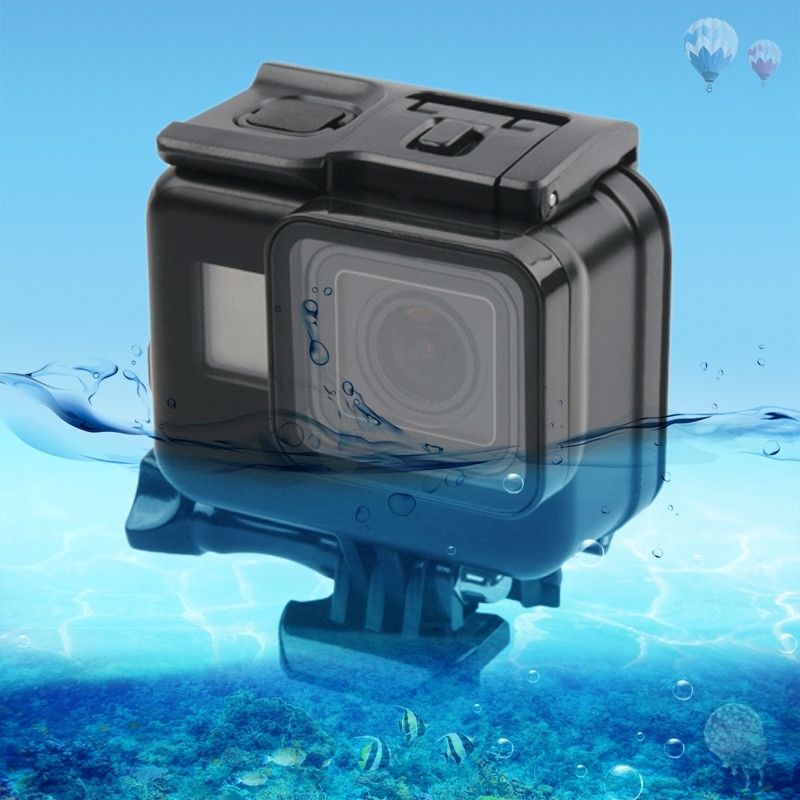 Wewoo Waterproof Case with Touchscreen Back Cover for GoPro New HERO / HERO6 / 5
