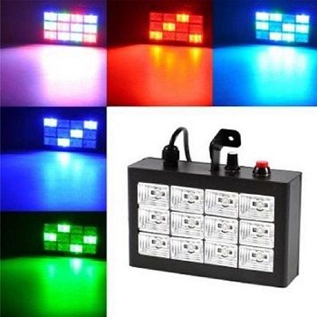 Zoom Stroboscopic Lighting 12 LED